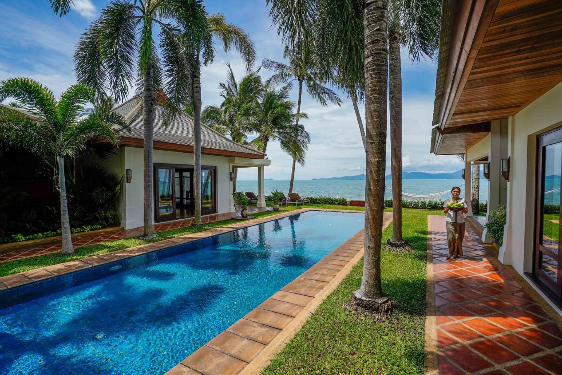 Miskawaan Beachfront Villas Mae Nam Exterior foto